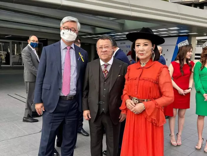 早前出席馬場活動,成身都係Gucci!