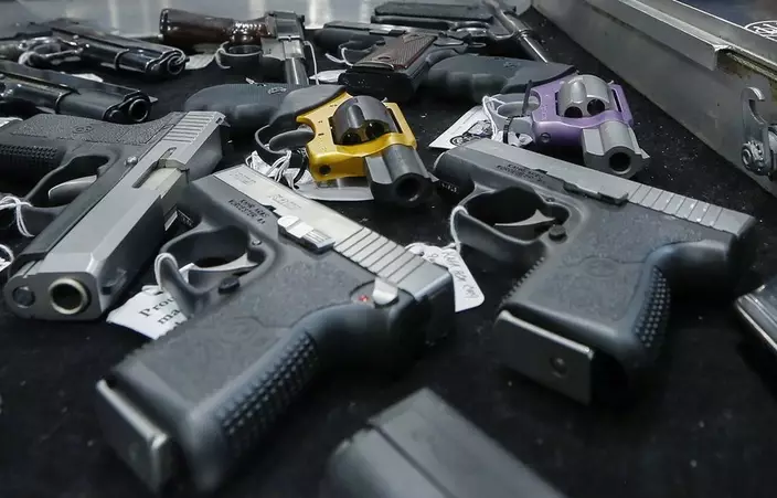 美國的槍枝管制一直備受爭議。AP資料圖片