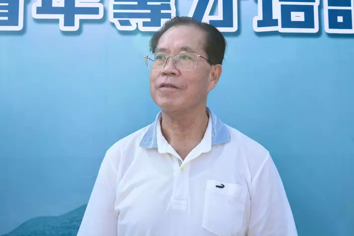 香港漁民團體聯會主席張少強。