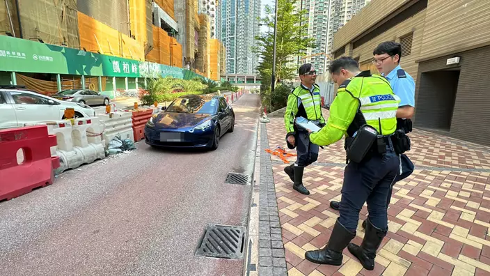 警員在場調查。
