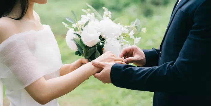 婚禮示意圖。(網上圖片)