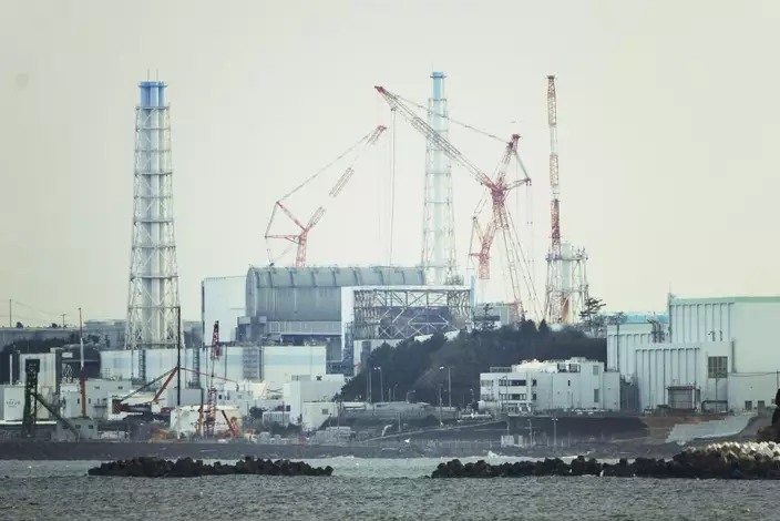 福島第一核電站。AP圖片