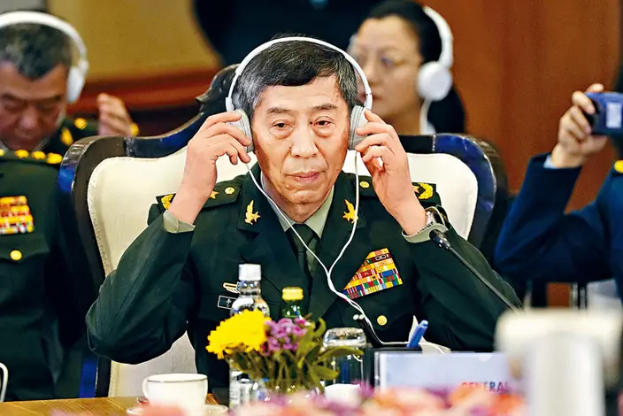 國防部長李尚福。