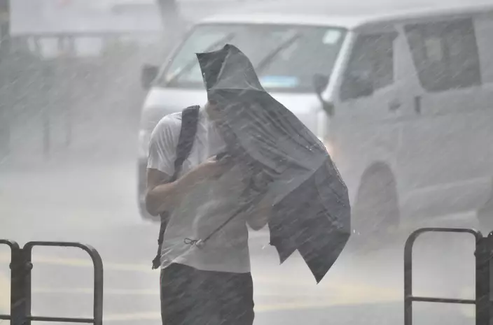 天文台預料9天有雨,下周中期本港有大驟雨及狂風雷暴。資料圖片