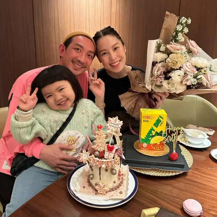 李璨琛與太太梁志瑩育有5歲女兒Lucy。