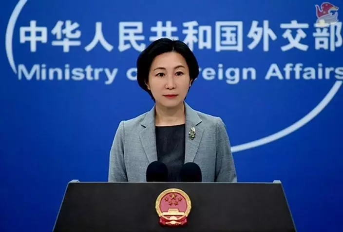 毛寧表示，中國政府將向蘇丹提供1000萬元人民幣的緊急人道主義物資援助，緩解蘇丹的人道壓力。（外交部網頁截圖）