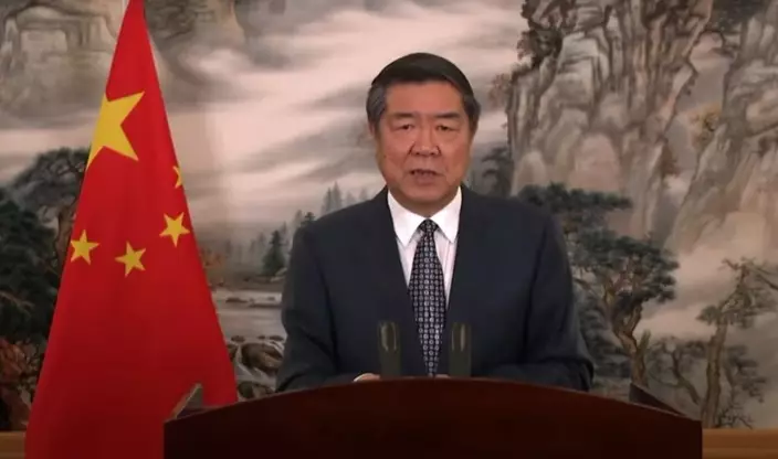 何立峰。金管局直播影片截圖