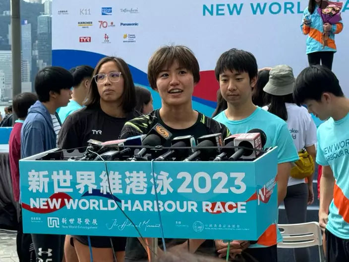 日本選手加滕花野奪得國際組女子冠軍。巴士的報記者攝