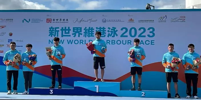 在國際組男子賽，來自日本的古畑海生，以14分43秒9完成賽事，奪得冠軍。巴士的報記者攝