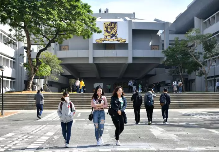 香港中文大學。資料圖片(圖片來源:星島日報)
