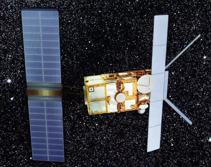ERS-2人造衛星。 歐洲太空總署圖片