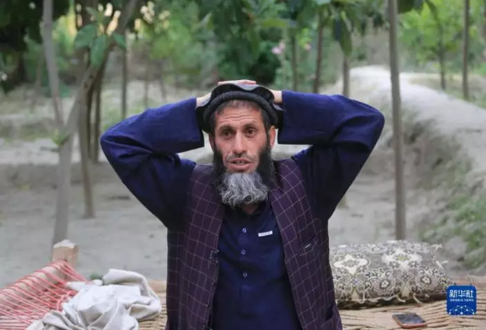 被美國白白關了5年的阿富汗農民納西姆。