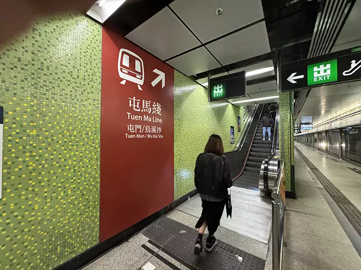 屯馬線將有路軌改道工序。資料圖片