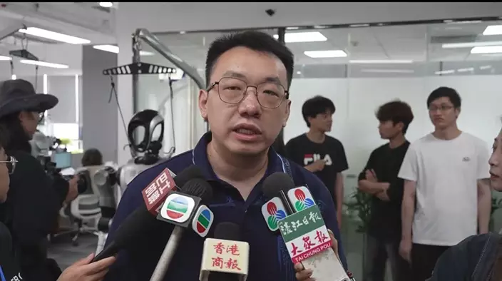 樂聚機器人副總裁柯真東表示,樂聚機器人的國產化率已經非常高,整個核心零部件國產化率已經到90%以上。巴士的報記者攝