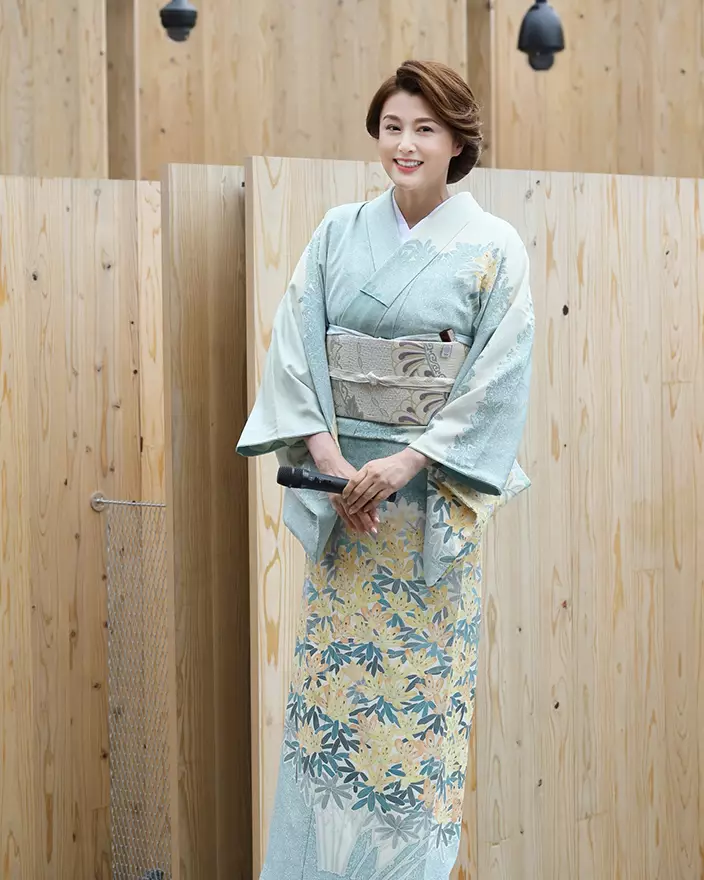 藤原紀香大阪世博日本館和服造型。藤原紀香IG圖片