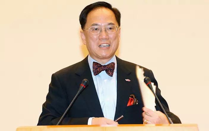 前行政朽官曾蔭權。政府新聞處圖片