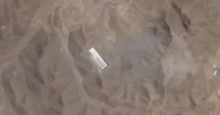 以軍分析指人女大朗核設施在美軍突襲中遭受嚴重破壞。X圖片
