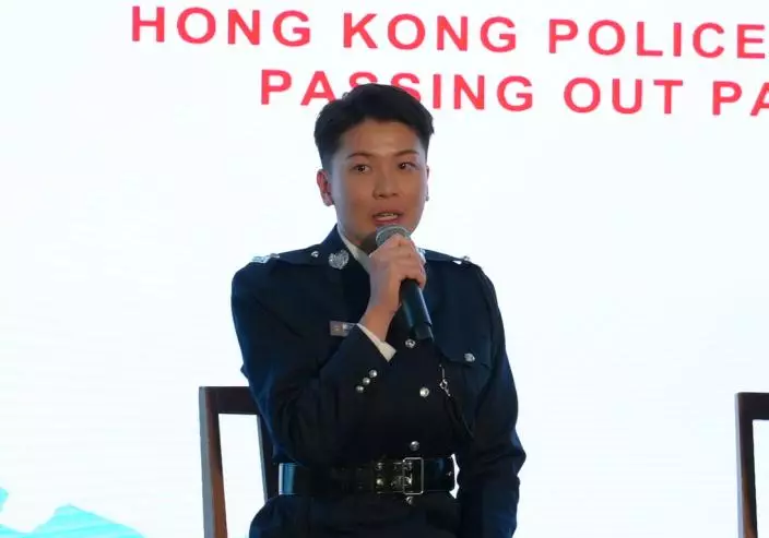 黃鈺茵冀運用交通工程顧問經驗協助維持道路秩序。巴士的報記者攝