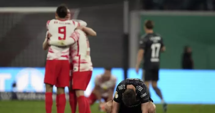 Leipzig beats Union 2-1 to reach German Cup final again