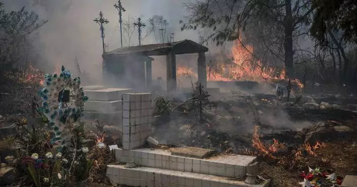 Forest fires burn in nearly half of Mexico’s drought-stricken states, fueled by strong winds.