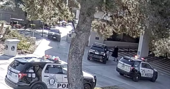 UNLV releases video of campus shooter killed by police after 3 professors shot dead