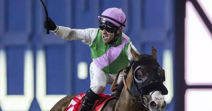 Laurel River wins $12 million Dubai World Cup by record 8 1/2 lengths