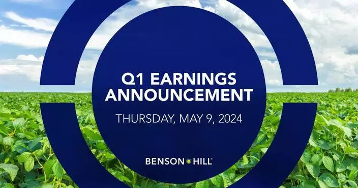 Benson Hill Announces First Quarter Earnings Release Date