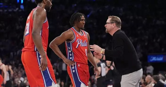 NBA says Tyrese Maxey was fouled -- twice -- before turnover that led to Knicks' go-ahead shot