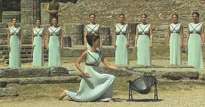 Paris Olympic flame to be lit in Greece's Ancient Olympia