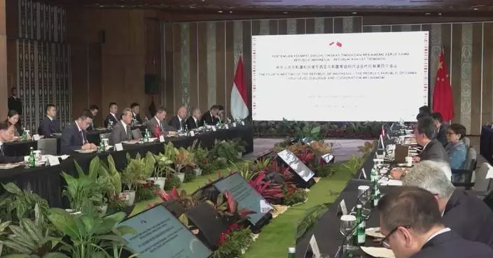 China, Indonesia hold meeting of high-level dialogue cooperation mechanism