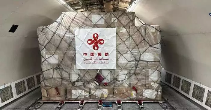 More batches of Chinese humanitarian aid supplies to Gaza arrive in Egypt