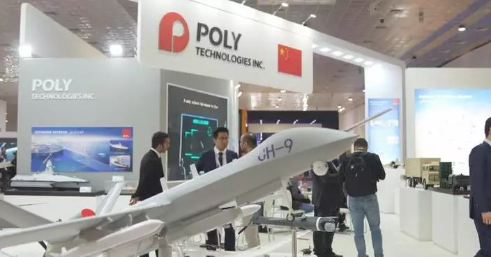 Chinese manufacturers showcase military products at IQDEX 2024