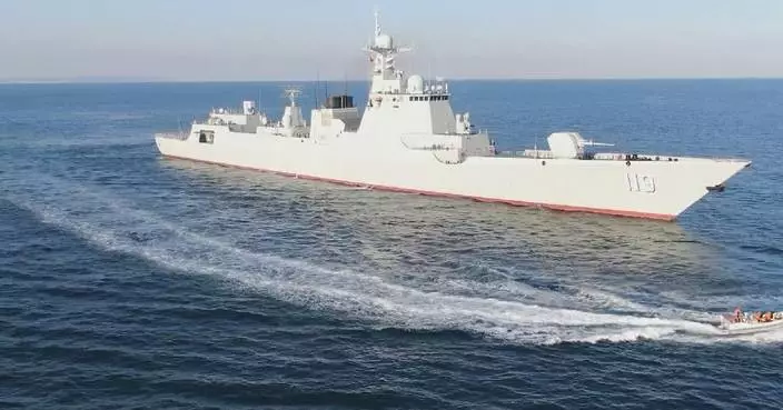 Versatile naval capabilities of Chinese missile destroyer Guiyang on display to public