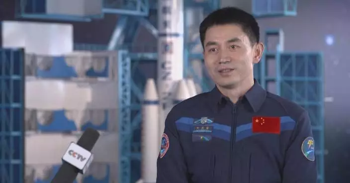 Commander who will lead China's Shenzhou-18 mission recalls "unforgettable" first space journey