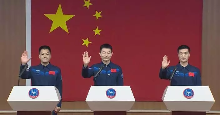 China's Shenzhou-18 crew confident of upcoming space exploration