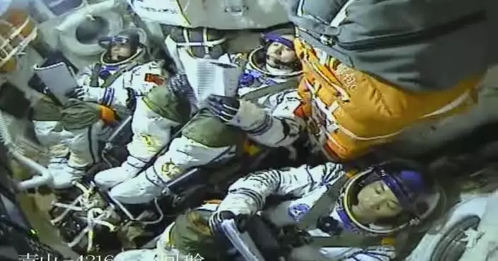 Astronauts board spacecraft ahead of imminent Shenzhou-18 launch