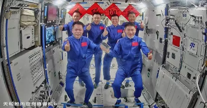 Shenzhou-18 astronauts enter China's space station, meet Shenzhou-17 crew