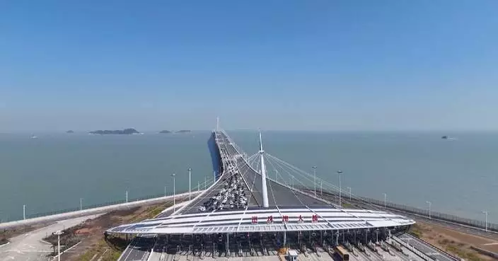 Hong Kong-Zhuhai-Macao Bridge logs over 10 million vehicle crossings