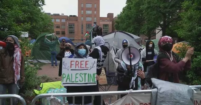 Student protesters camp out at Washington university as calls for Gaza ceasefire intensify