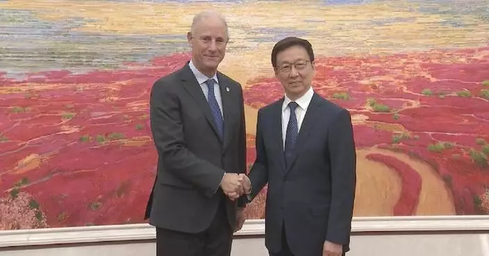 Chinese vice president meets Peruvian FM
