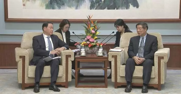 Chinese vice premier meets chairman of KCCI, SK Group