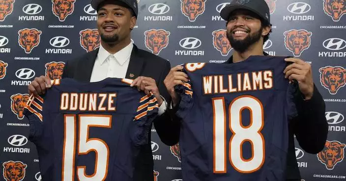 AP NFL draft grades: Bears earned highest mark after landing Caleb Williams and Rome Odunze