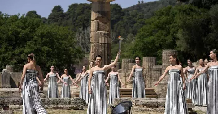 Paris Olympics flame to be lit with elan at Greek cradle of ancient games -- if it's sunny enough