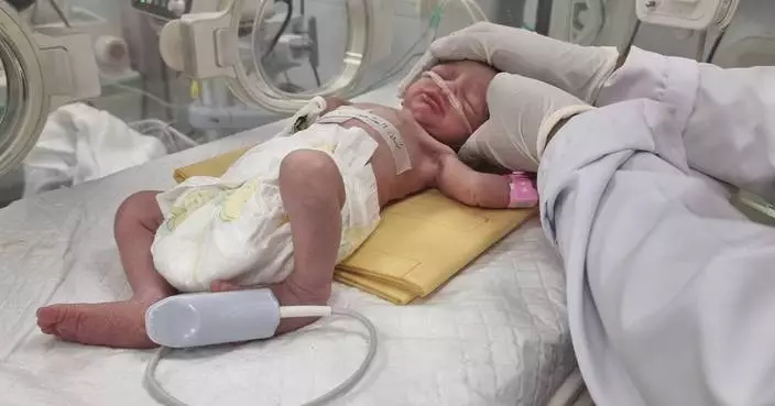 Premature baby girl rescued from her dead mother's womb dies in Gaza after 5 days in an incubator