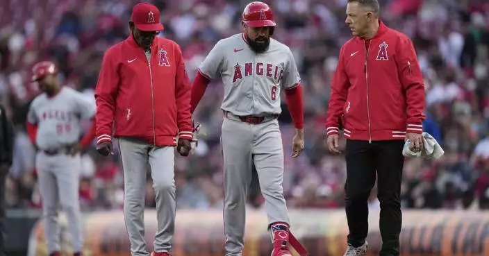 Angels third baseman Anthony Rendon placed on 10-day injured list with strained left hamstring