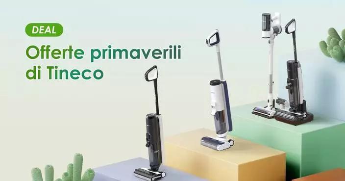 Exclusive Selections to Prepare for Summer: April Offers of Tineco