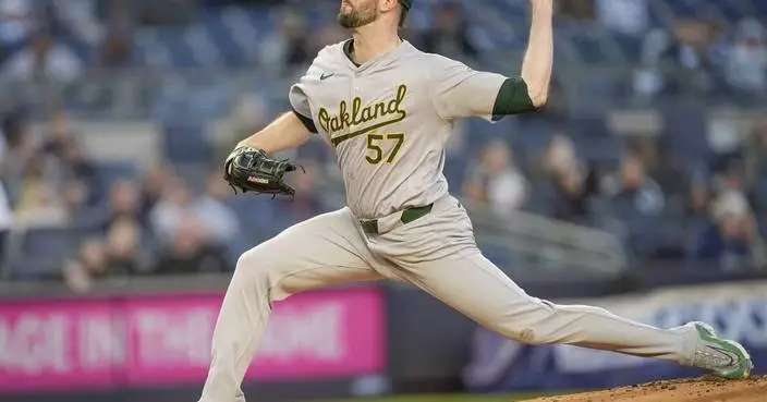 Miller retires Judge to finish first 4-out save as Athletics beat Yankees 3-1 for 4-game split