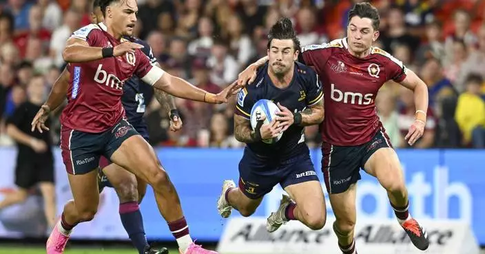 Sotutu powers Blues to 46-7 win over Brumbies in Super Rugby Pacific