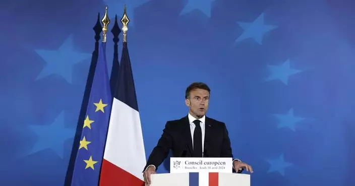 French president outlined his vision for Europe as an assertive global power amid war in Ukraine