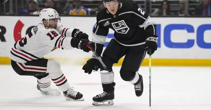 LA Kings rally late, finish 3rd in the Pacific Division with a 5-4 overtime victory over Chicago